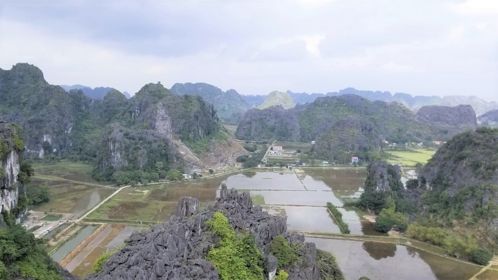View from Mua mountaintop - Ninh Binh highlight